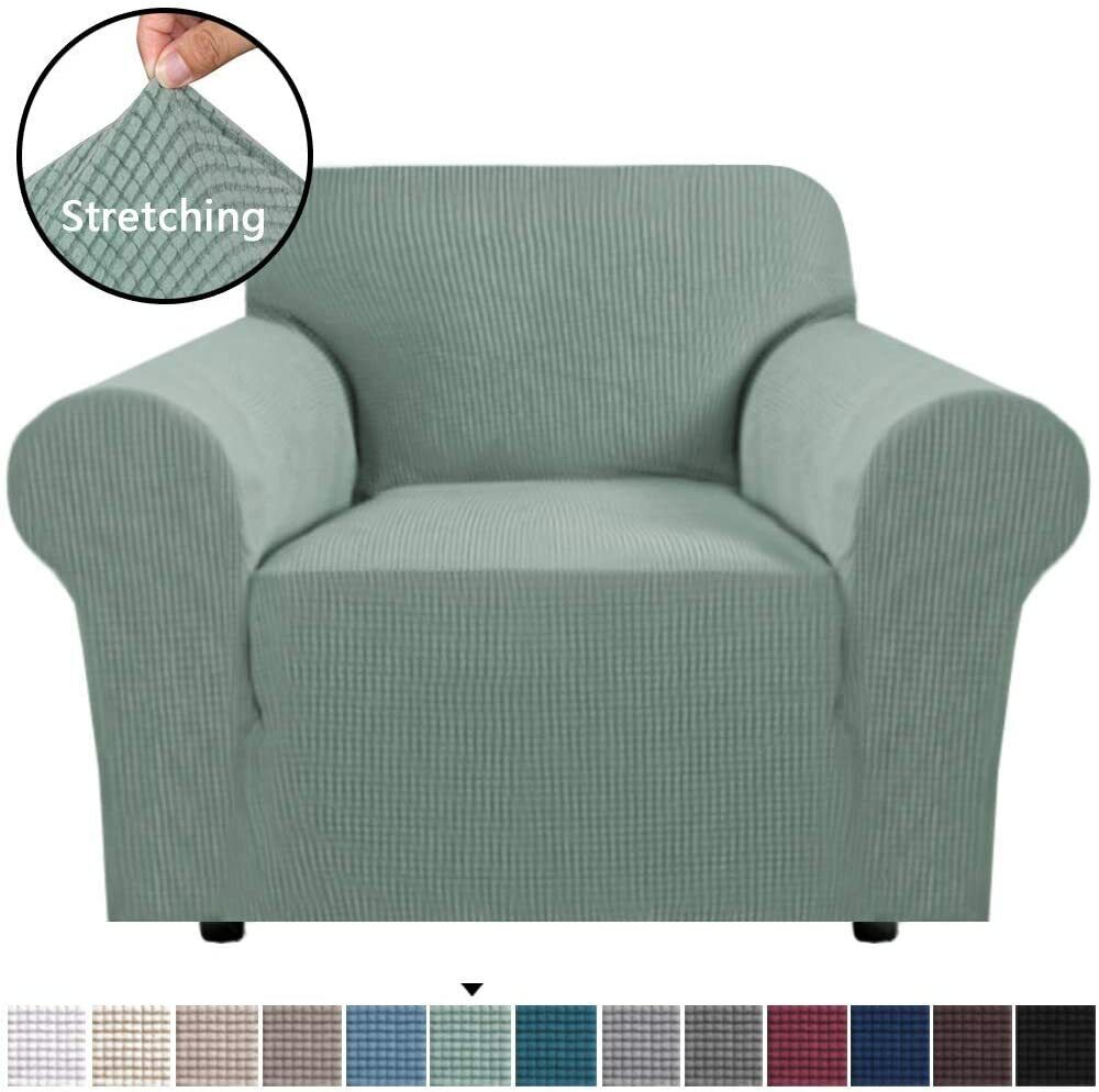 SageGreen Jacquard Fabric Covers for Sofa Couch Recliner Lounge Trendy Chair - Trendy Home Decors and Furnishings