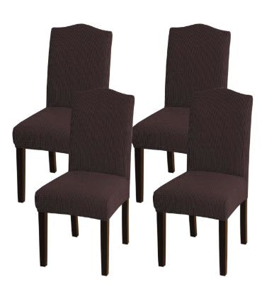 Dining Chair Covers - Jacquard Fabric - Standard and XL sizes - Trendy Home Decors and Furnishings