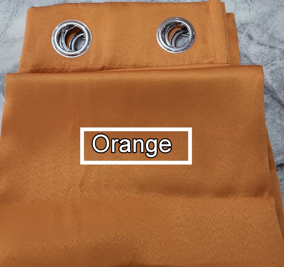 All-Satin 100% Blockout Sunblock Eyelet Curtains - Trendy Home Decors and Furnishings