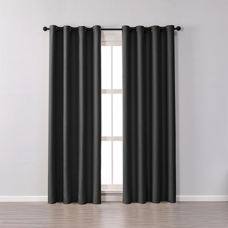 All-Satin 100% Blockout Sunblock Eyelet Curtains - Trendy Home Decors and Furnishings