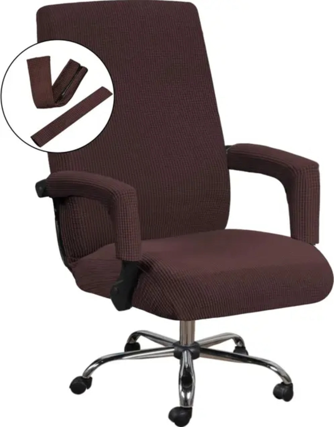 Office Chair cover - jacquard fabric - Trendy Home Decors and Furnishings