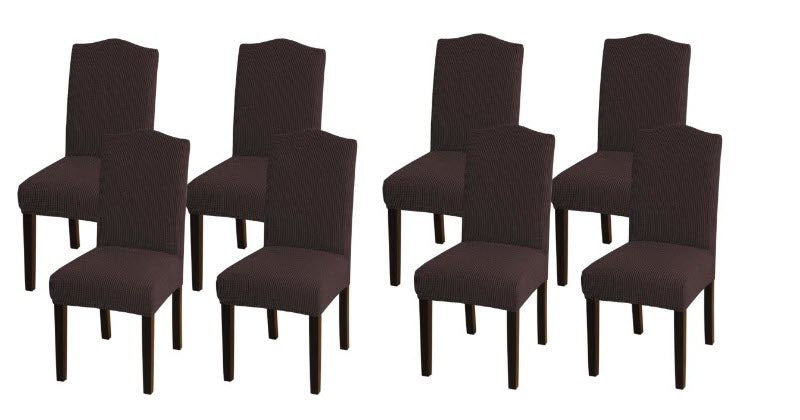 Dining Chair Covers - Jacquard Fabric - Standard and XL sizes - Trendy Home Decors and Furnishings