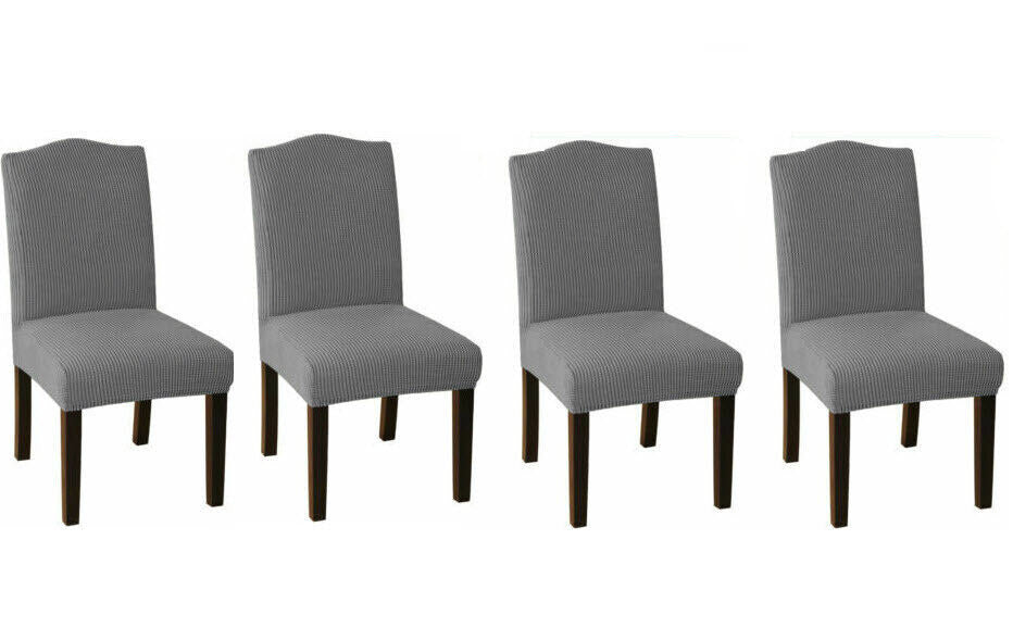 Dining Chair Covers - Jacquard Fabric - Standard and XL sizes - Trendy Home Decors and Furnishings