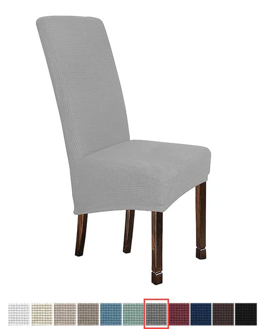 Dining Chair Covers - Jacquard Fabric - Standard and XL sizes - Trendy Home Decors and Furnishings
