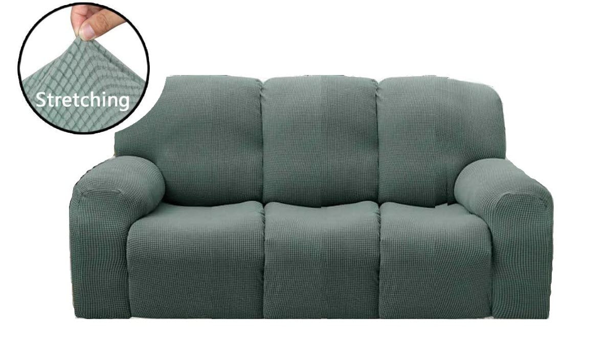 SageGreen Jacquard Fabric Covers for Sofa Couch Recliner Lounge Trendy Chair - Trendy Home Decors and Furnishings