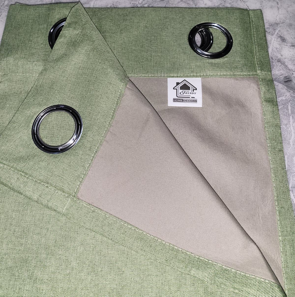 Linen Curtains - 100% Blockout with Lined Fabric - Trendy Home Decors and Furnishings