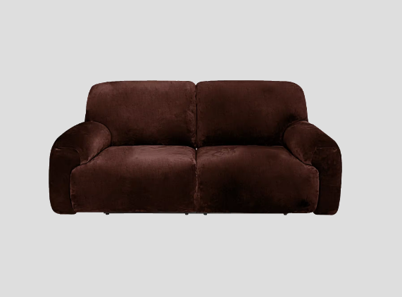 Velvet Fabric - Chocolate Brown Velvet Fabric Stretch Covers Trendy - Trendy Home Decors and Furnishings