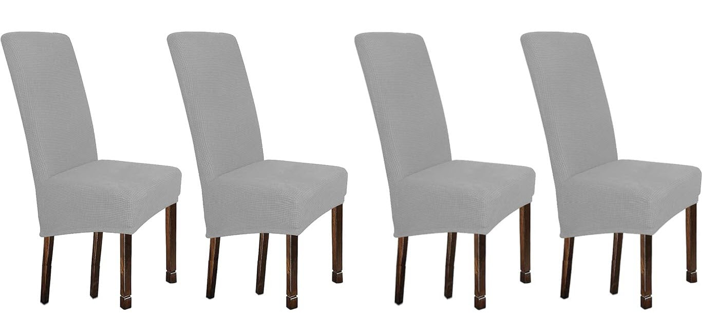 Dining Chair Covers - Jacquard Fabric - Standard and XL sizes - Trendy Home Decors and Furnishings