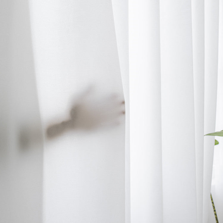 SheerCurtains-White - Trendy Home Decors and Furnishings