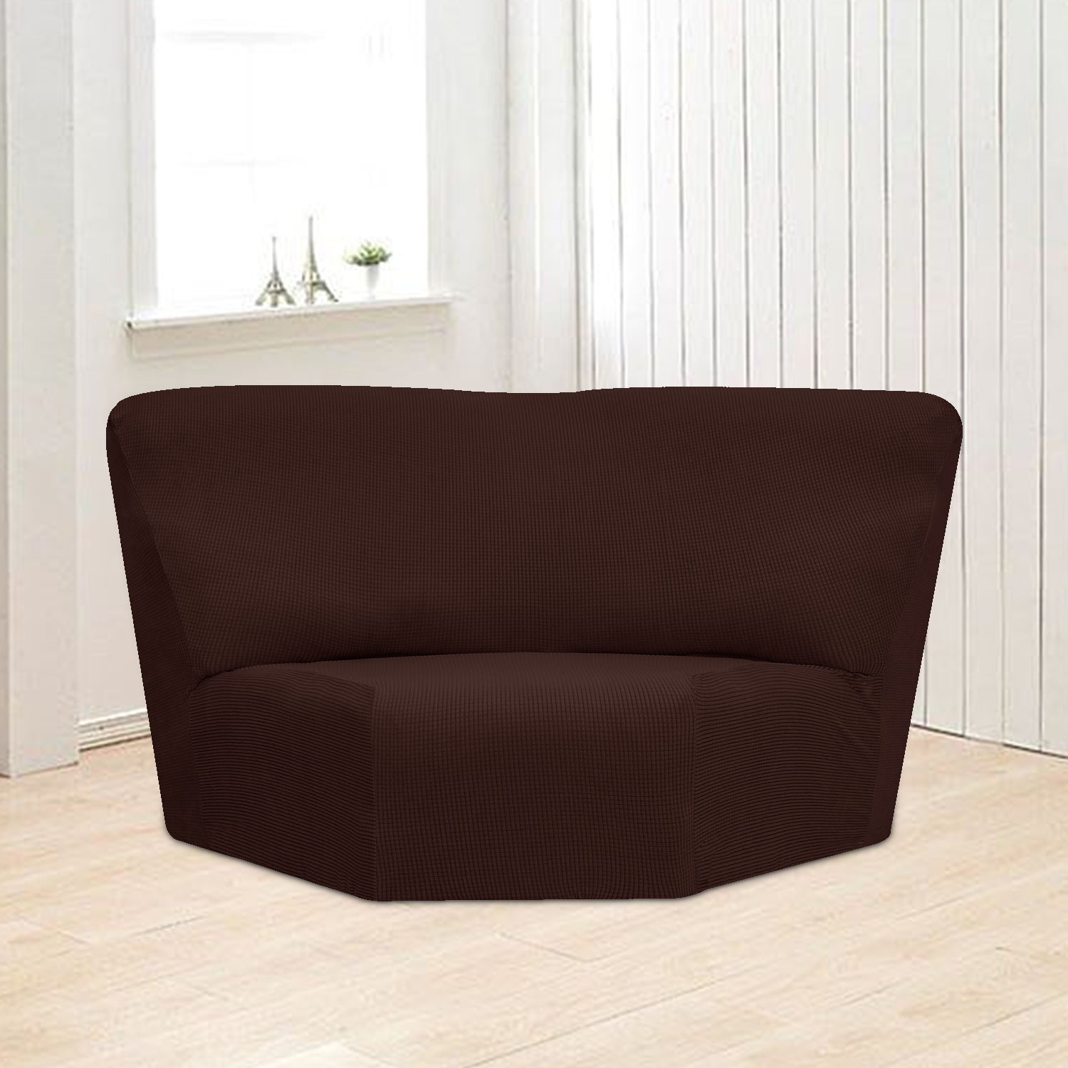 DarkBrown-Recliner Sofa Chair Slipcovers - Jacquard fabric - Trendy Home Decors and Furnishings