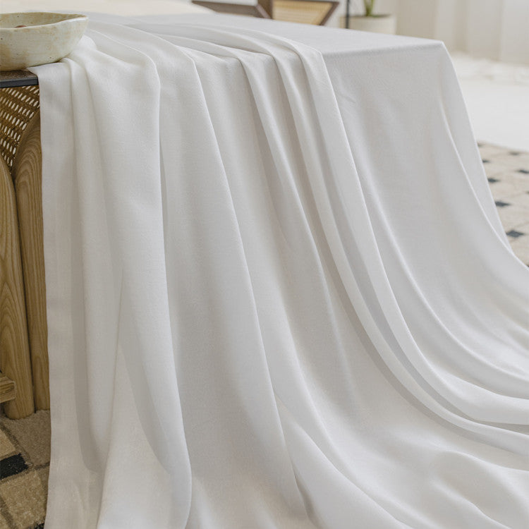 SheerCurtains-White - Trendy Home Decors and Furnishings