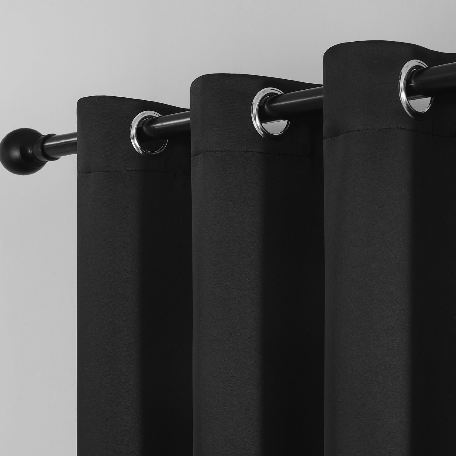 All-Satin 100% Blockout Sunblock Eyelet Curtains - Trendy Home Decors and Furnishings