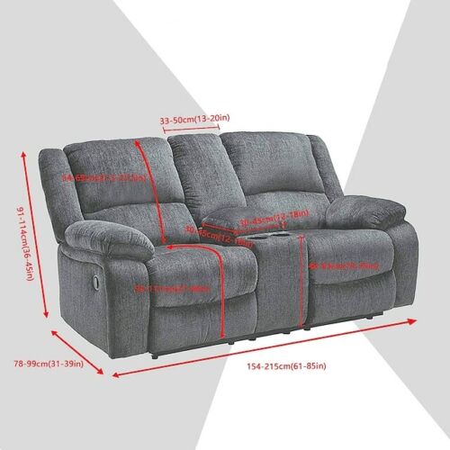 0 LightGrey-JacquardFabricCovers for Standard and Reclining Sofas Couches Lounges OfficeDining Chair - Trendy Home Decors and Furnishings