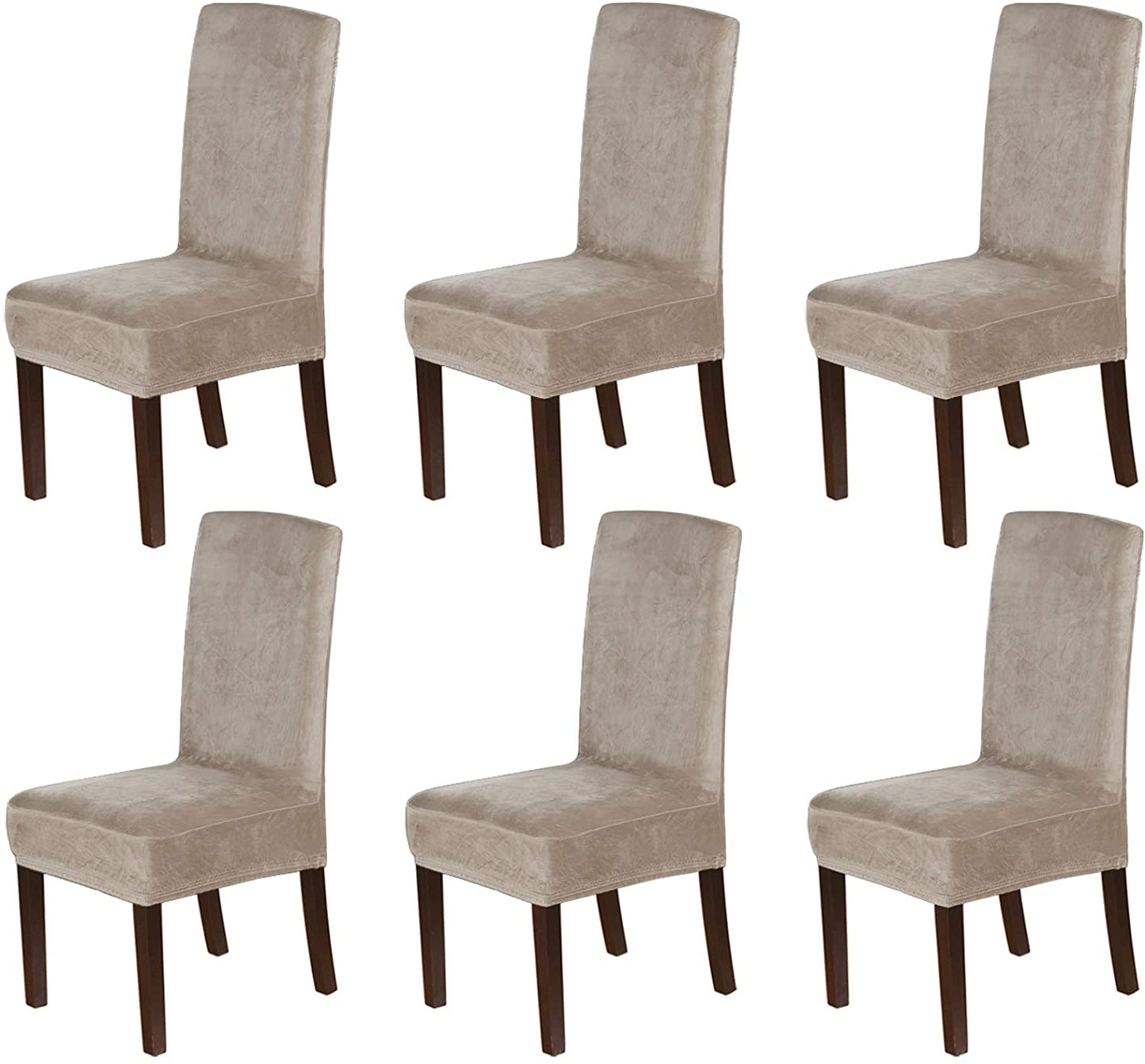 Dining Chair Covers - Velvet Fabric - Trendy Home Decors and Furnishings