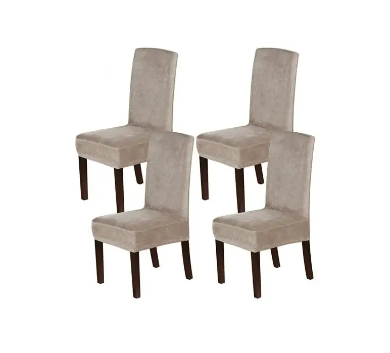 Dining Chair Covers - Velvet Fabric - Trendy Home Decors and Furnishings