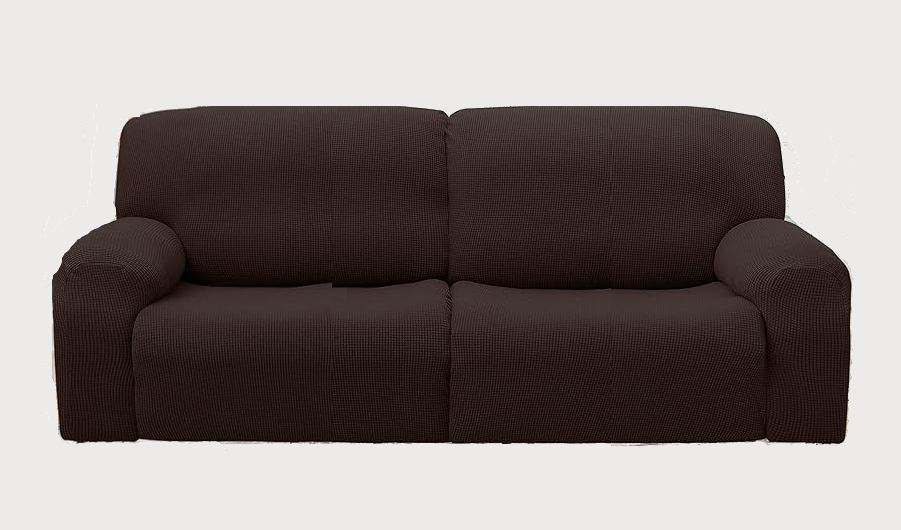DarkBrown-Recliner Sofa Chair Slipcovers - Jacquard fabric - Trendy Home Decors and Furnishings