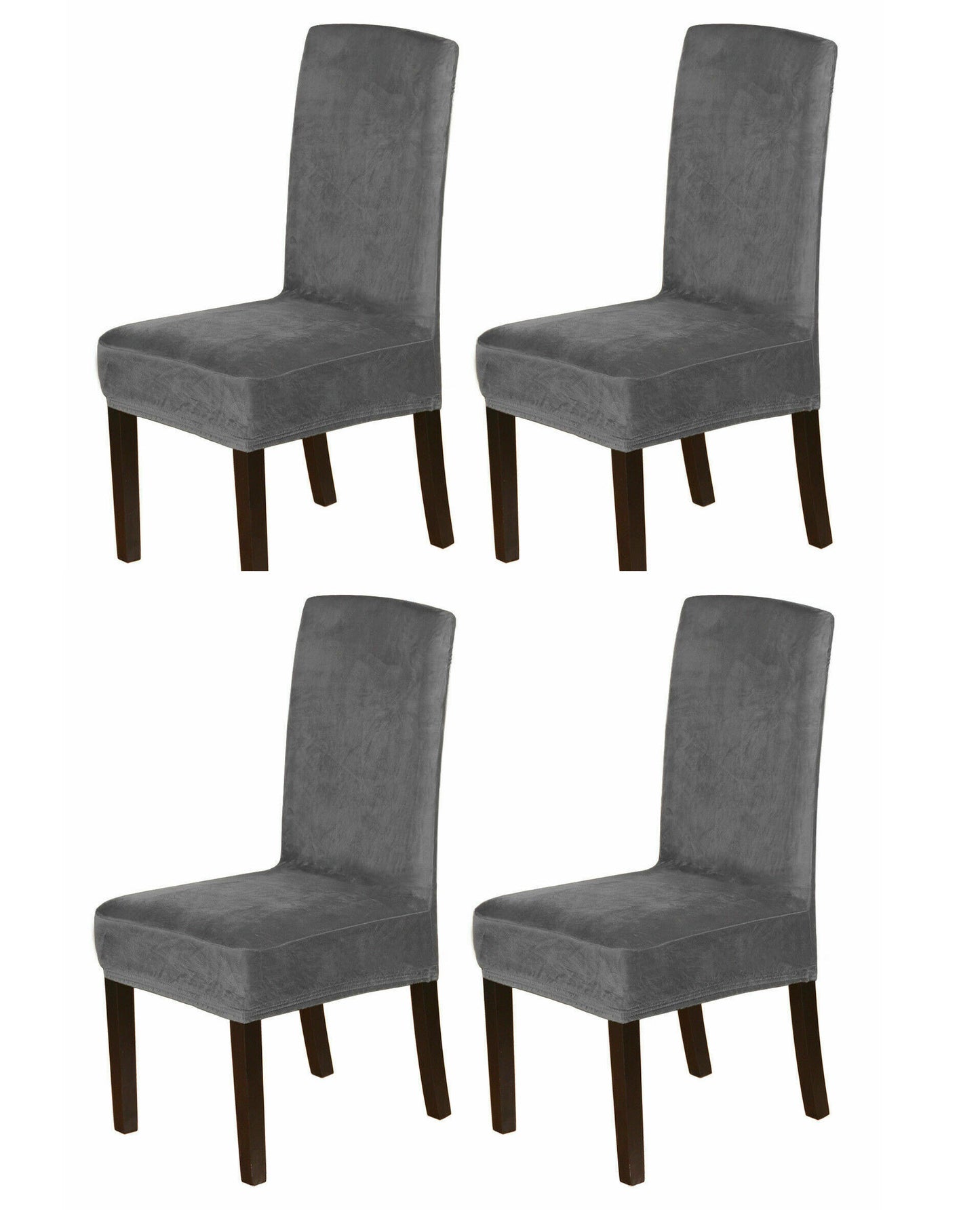 Dining Chair Covers - Velvet Fabric - Trendy Home Decors and Furnishings