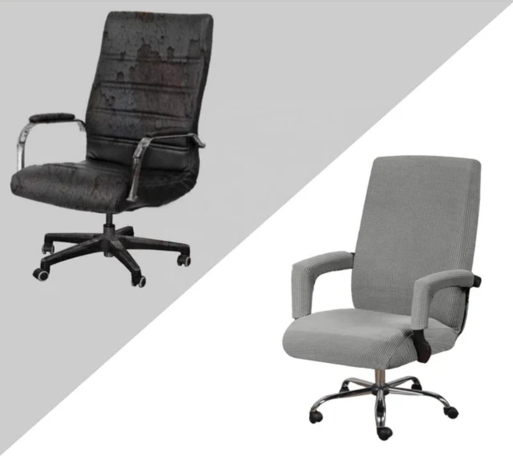 0 LightGrey-JacquardFabricCovers for Standard and Reclining Sofas Couches Lounges OfficeDining Chair - Trendy Home Decors and Furnishings