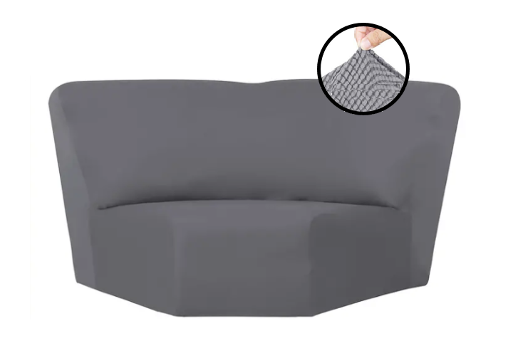 0 LightGrey-JacquardFabricCovers for Standard and Reclining Sofas Couches Lounges OfficeDining Chair - Trendy Home Decors and Furnishings