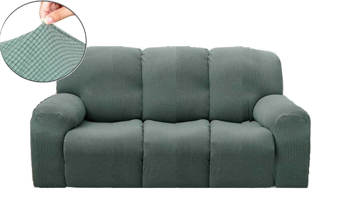 4- Recliner Sofa Covers Jacquard Fabric for 1, 2, 3 seat recliner sofas and with console - Trendy Home Decors and Furnishings