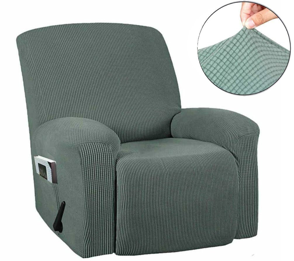 SageGreen Jacquard Fabric Covers for Sofa Couch Recliner Lounge Trendy Chair - Trendy Home Decors and Furnishings