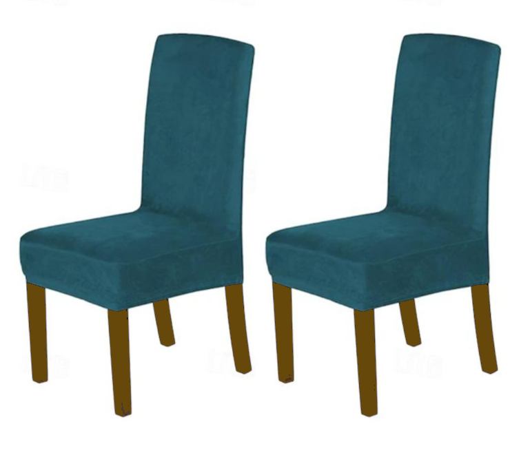 Dining Chair Covers - Velvet Fabric - Trendy Home Decors and Furnishings