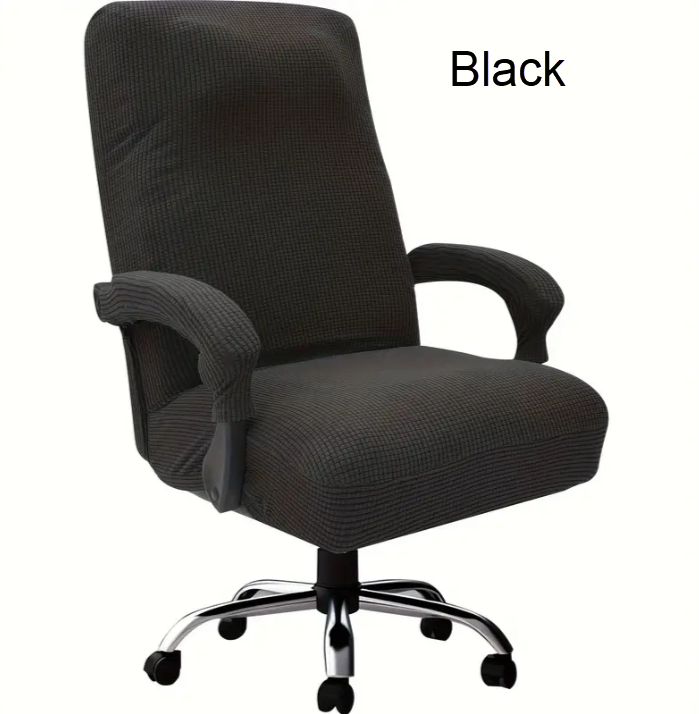 Black slip Covers in Jacquard fabric for Standard Reclining Sofas Couches Lounges Chairs - Trendy Home Decors and Furnishings