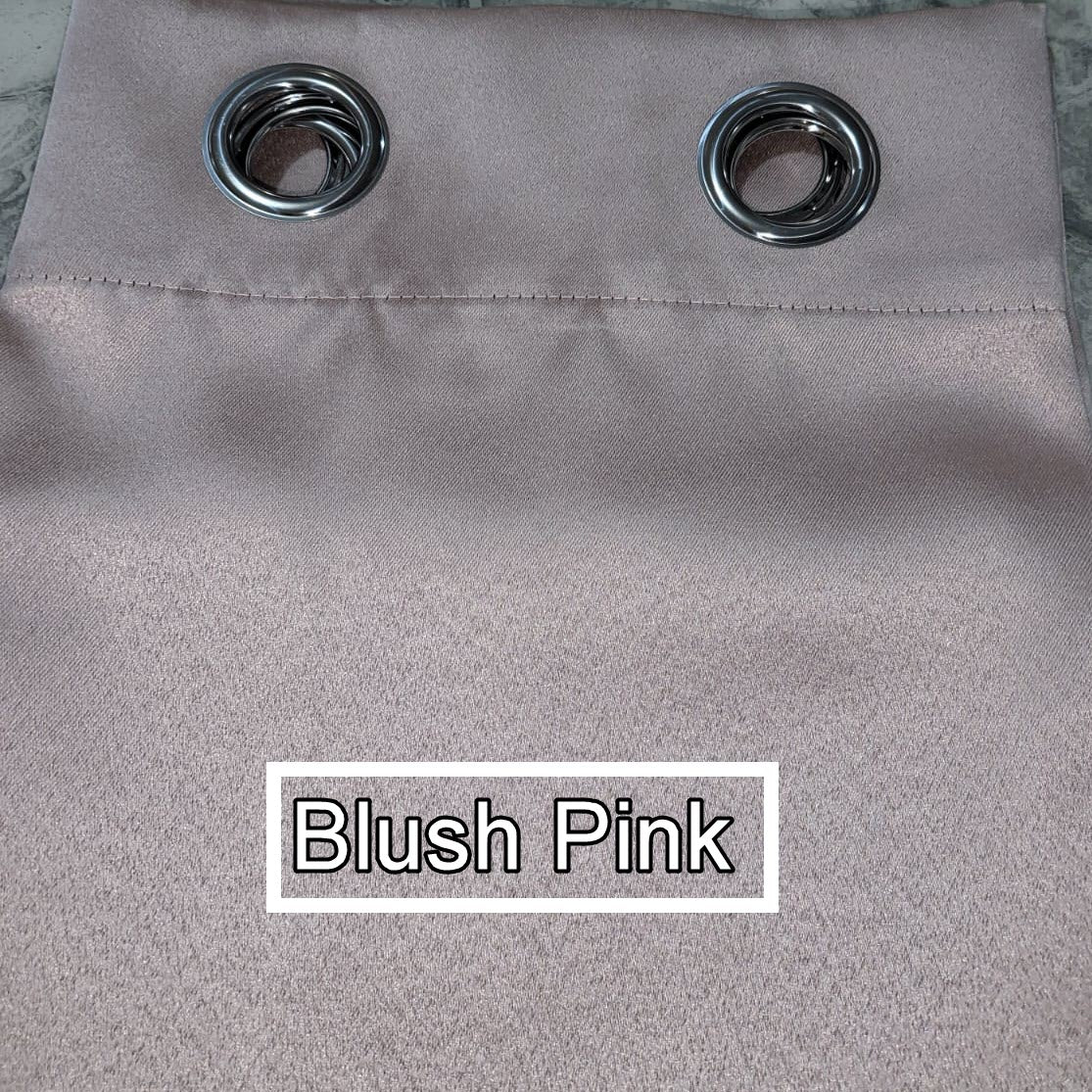 All-Satin 100% Blockout Sunblock Eyelet Curtains - Trendy Home Decors and Furnishings