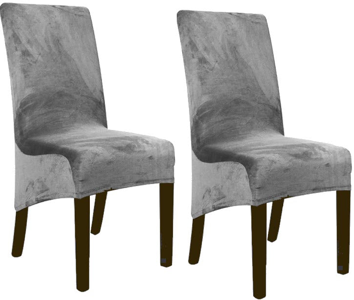 Dining Chair Covers - Velvet Fabric - Trendy Home Decors and Furnishings
