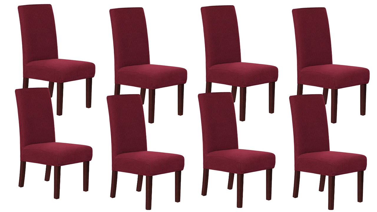 Jacquard Fabric - Dining Chair Covers Standard and XL sizes - Trendy Home Decors and Furnishings
