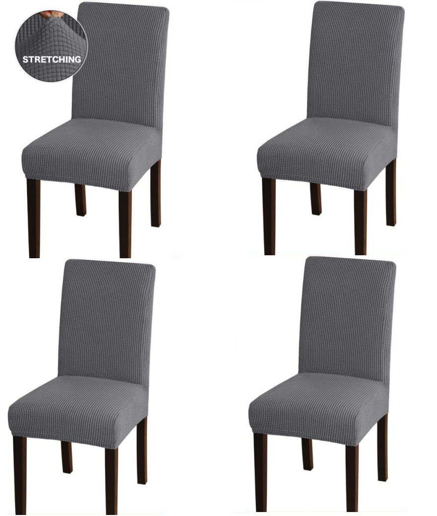 Jacquard Fabric - Dining Chair Covers Standard and XL sizes - Trendy Home Decors and Furnishings