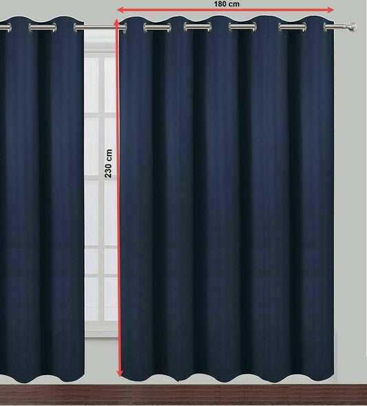 2Panels (80-90%)Sunlight Block Window Curtains - Trendy Home Decors and Furnishings