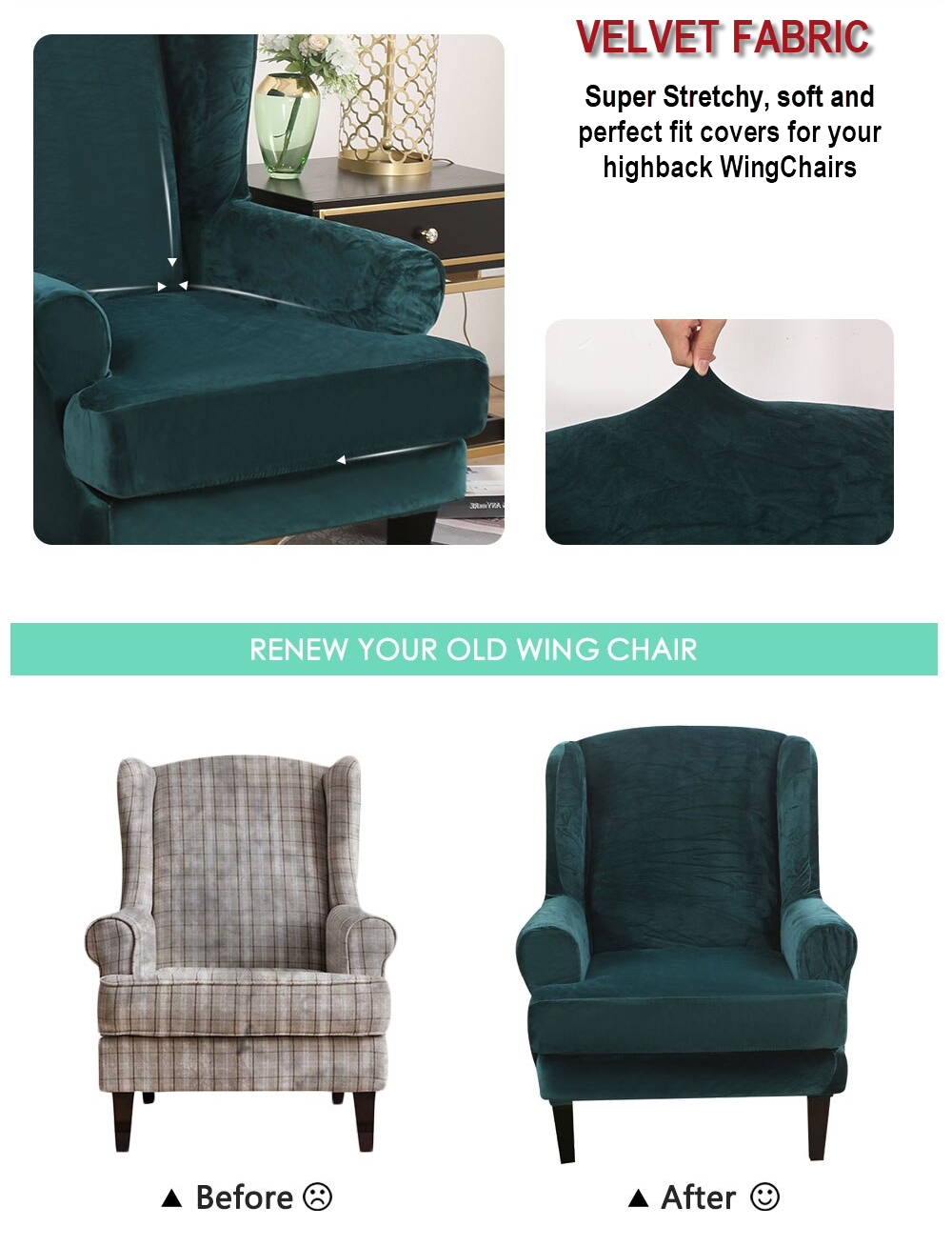 Covers for high back chairs hotsell
