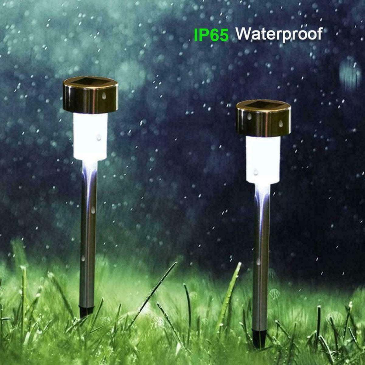 LED Solar Lights Garden Outdoor Patio Path Light Pathway Lawn decorative colours - Trendy Home Decors and Furnishings