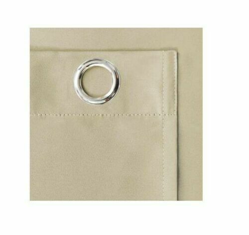2Panels (80-90%)Sun Block Window Ivory Curtains - Trendy Home Decors and Furnishings